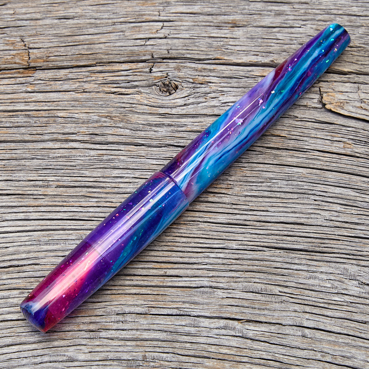 ! "Blue Nebula" Fountain Pen