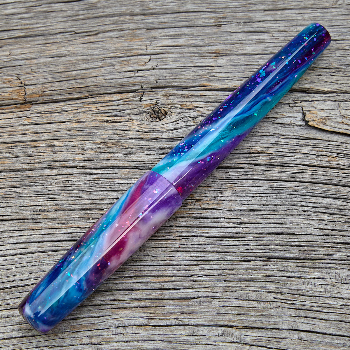 ! "Blue Nebula" Fountain Pen