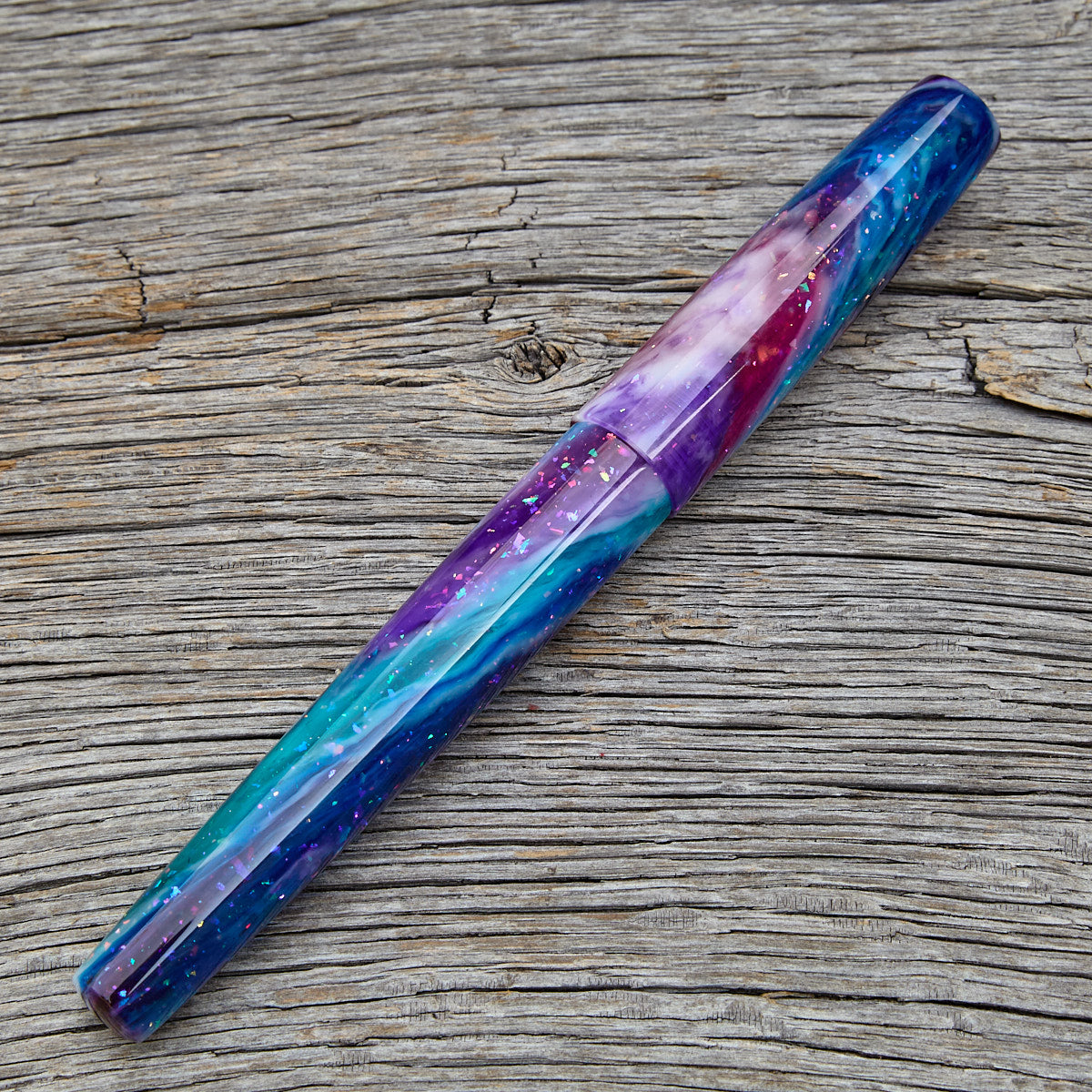 ! "Blue Nebula" Fountain Pen