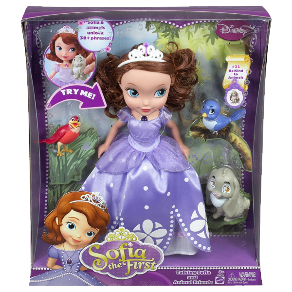 Disney Sofia The First Talking Sofia and Animal Friends