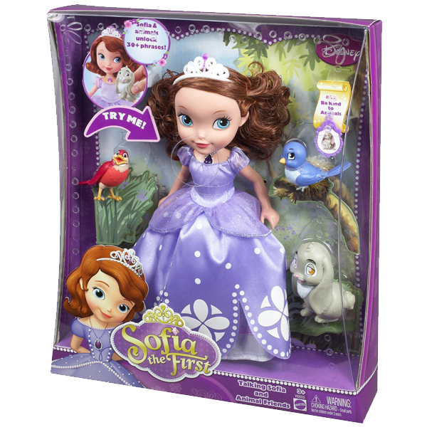 Disney Sofia The First Talking Sofia and Animal Friends