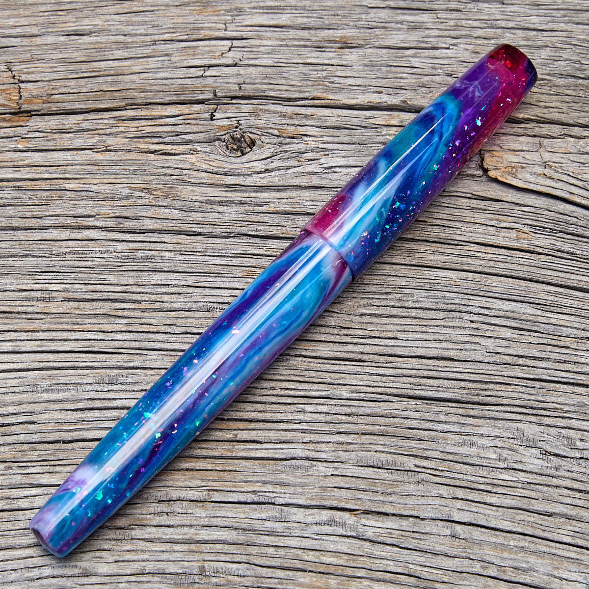 ! "Blue Nebula" Fountain Pen